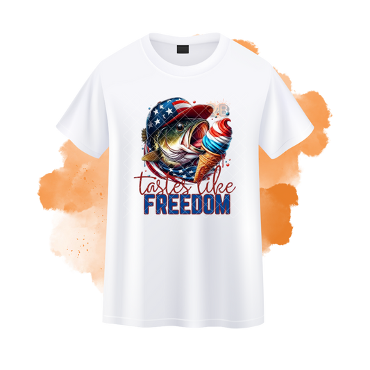 Taste Like Freedom Fish T-Shirt