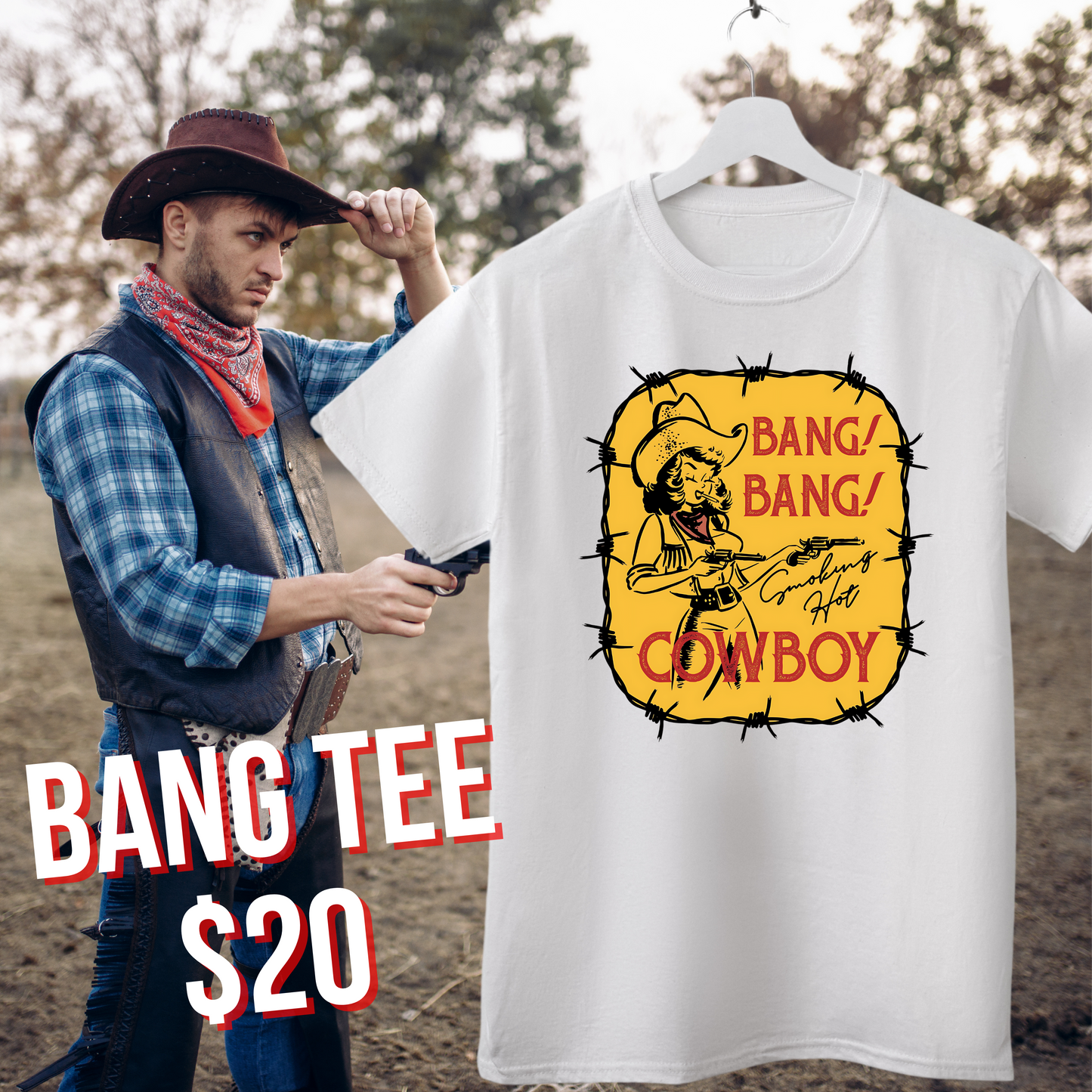 Bang Bang Cowboy T-Shirt