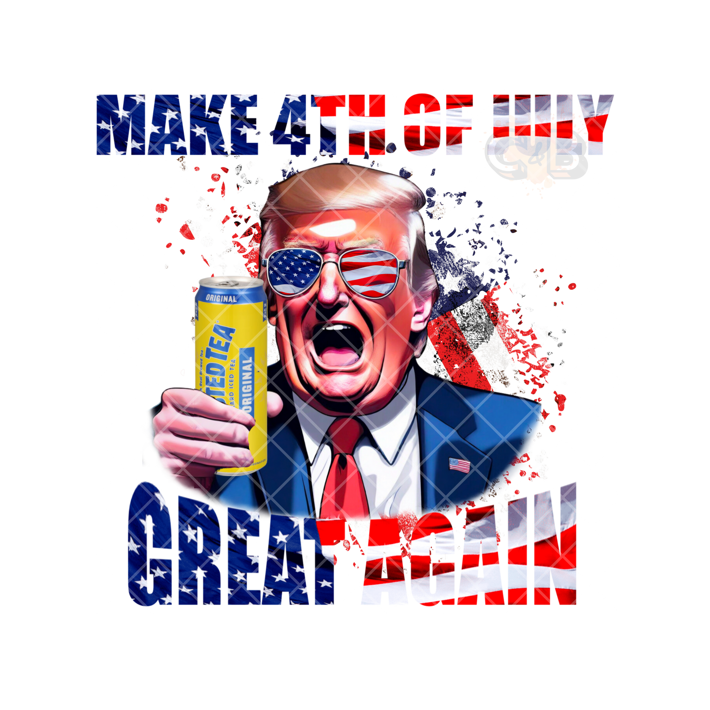 Twisted Tea Trump SET PNG