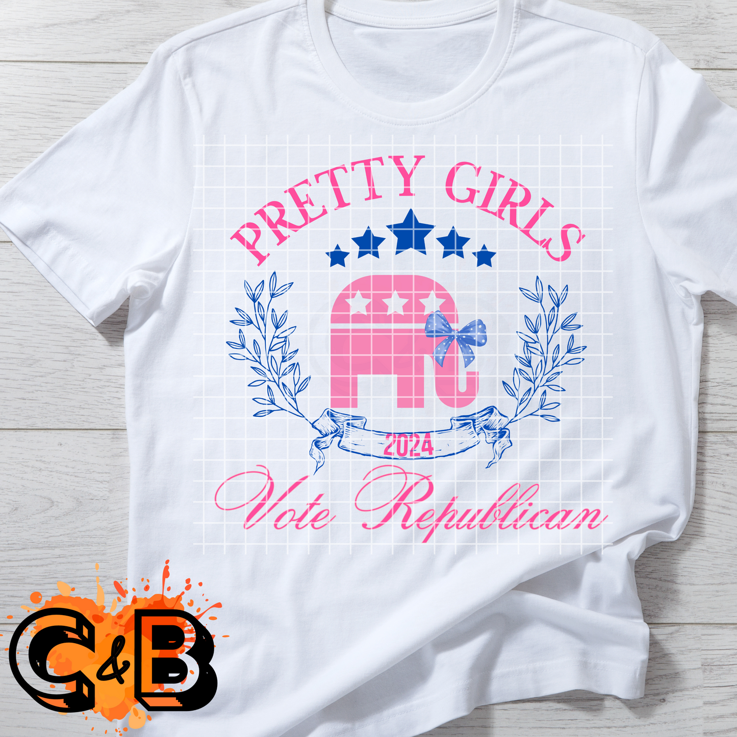 Pretty Girls Vote Republican T-Shirt