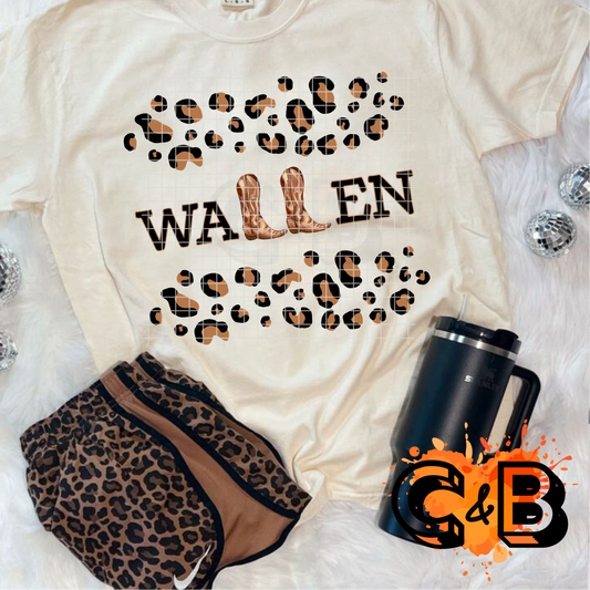 Wallen Animal Print T-Shirt