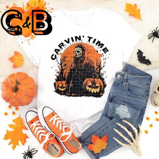 Carvin Time Halloween T-Shirt