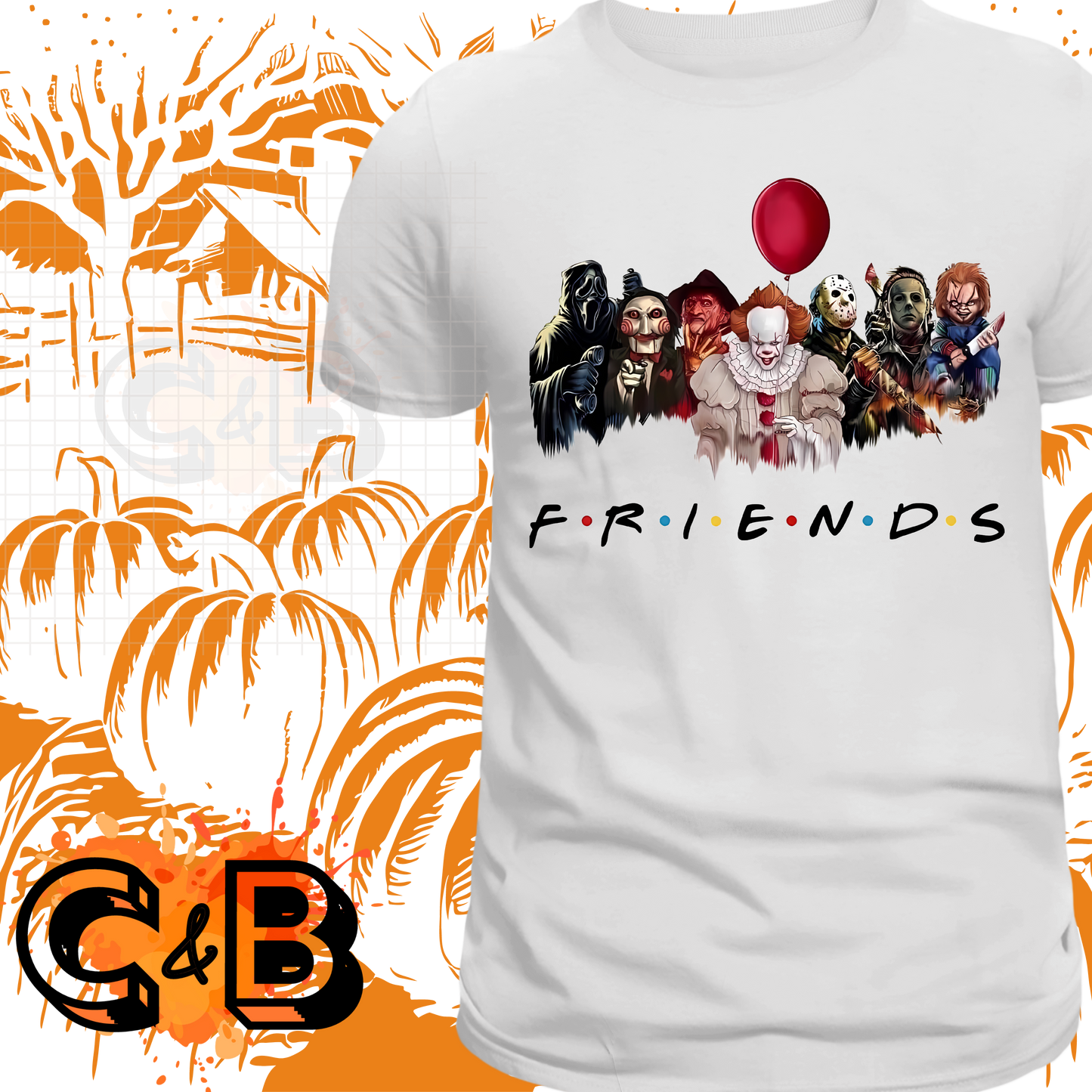 FRIENDS Horror Squad T-Shirt