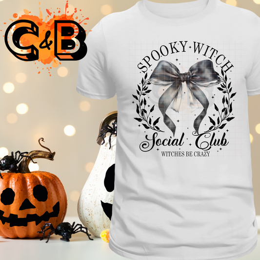 Spooky Witch Social Club T-Shirt